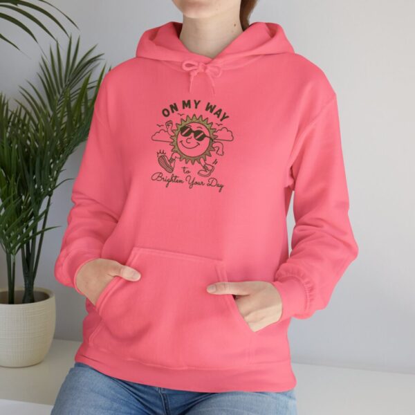 On My Way Unisex Hooded Sweatshirt - Cozy and Motivational Apparel - Image 7