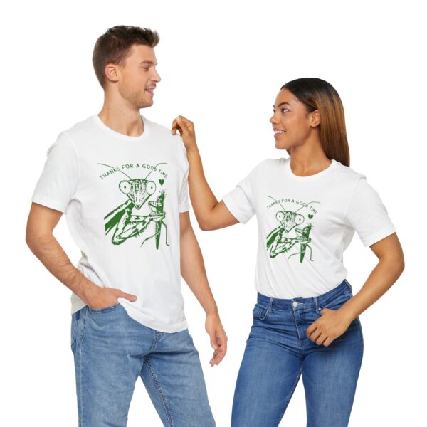 Funny Unisex Jersey Tee - "Thanks For A Good Time" Graphic - Image 2