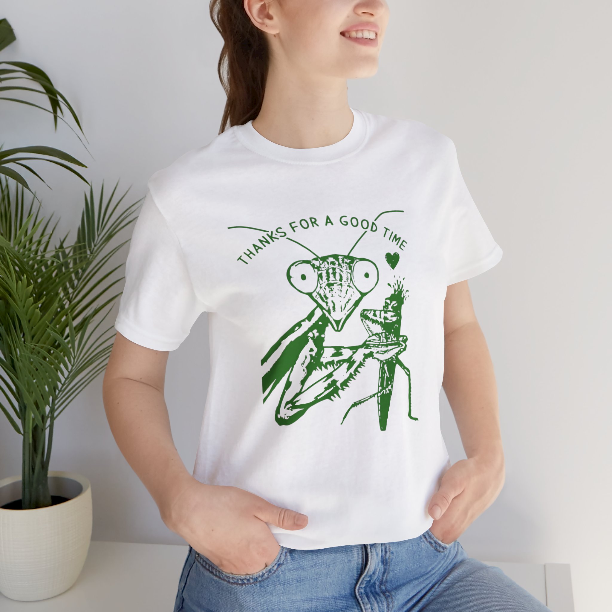 Funny Unisex Jersey Tee - "Thanks For A Good Time" Graphic