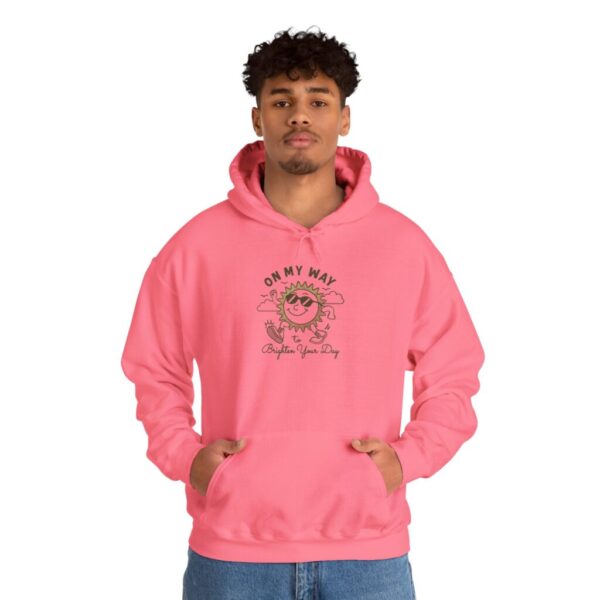 On My Way Unisex Hooded Sweatshirt - Cozy and Motivational Apparel - Image 8