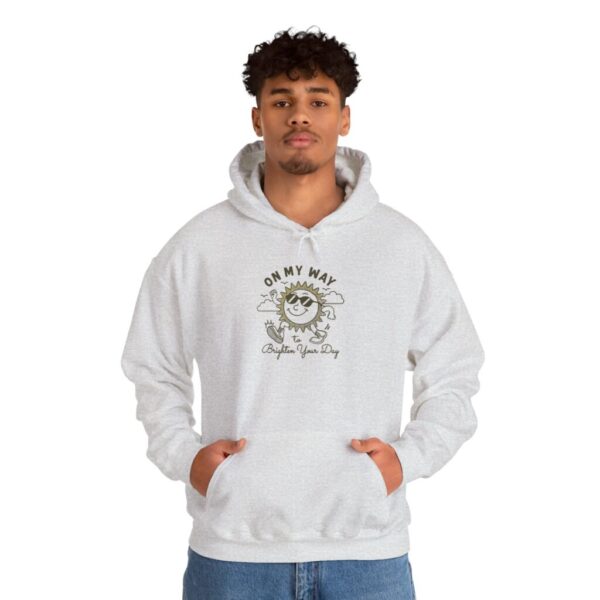 On My Way Unisex Hooded Sweatshirt - Cozy and Motivational Apparel - Image 4