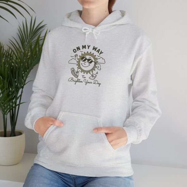 On My Way Unisex Hooded Sweatshirt - Cozy and Motivational Apparel - Image 3