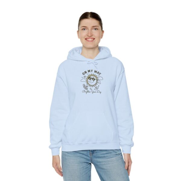 On My Way Unisex Hooded Sweatshirt - Cozy and Motivational Apparel - Image 6