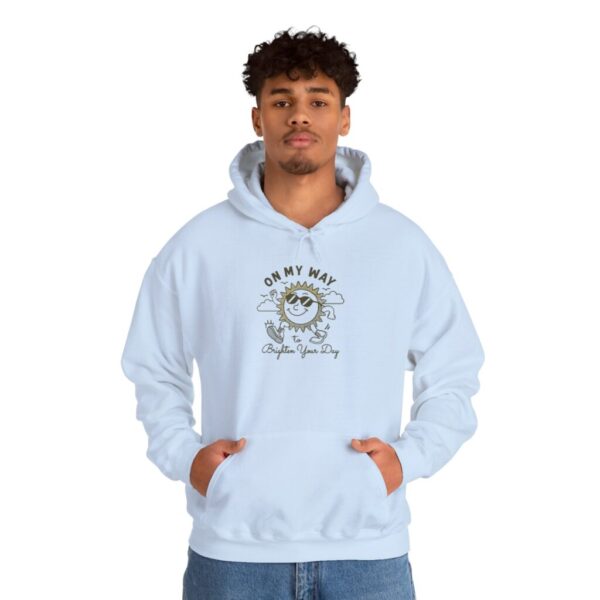 On My Way Unisex Hooded Sweatshirt - Cozy and Motivational Apparel - Image 5